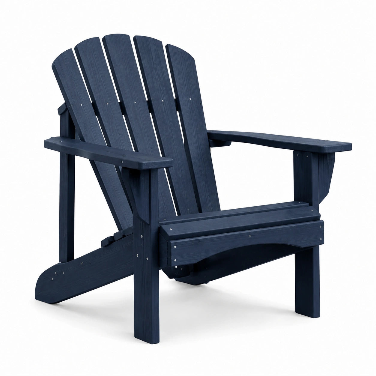 Adirondack Stuhl aus Kiefernholz Blau