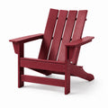 Adirondackstuhl aus Holz Rot 90 cm Höhe