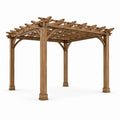 Kiefernholz Pergola 300x300x250 cm Braun