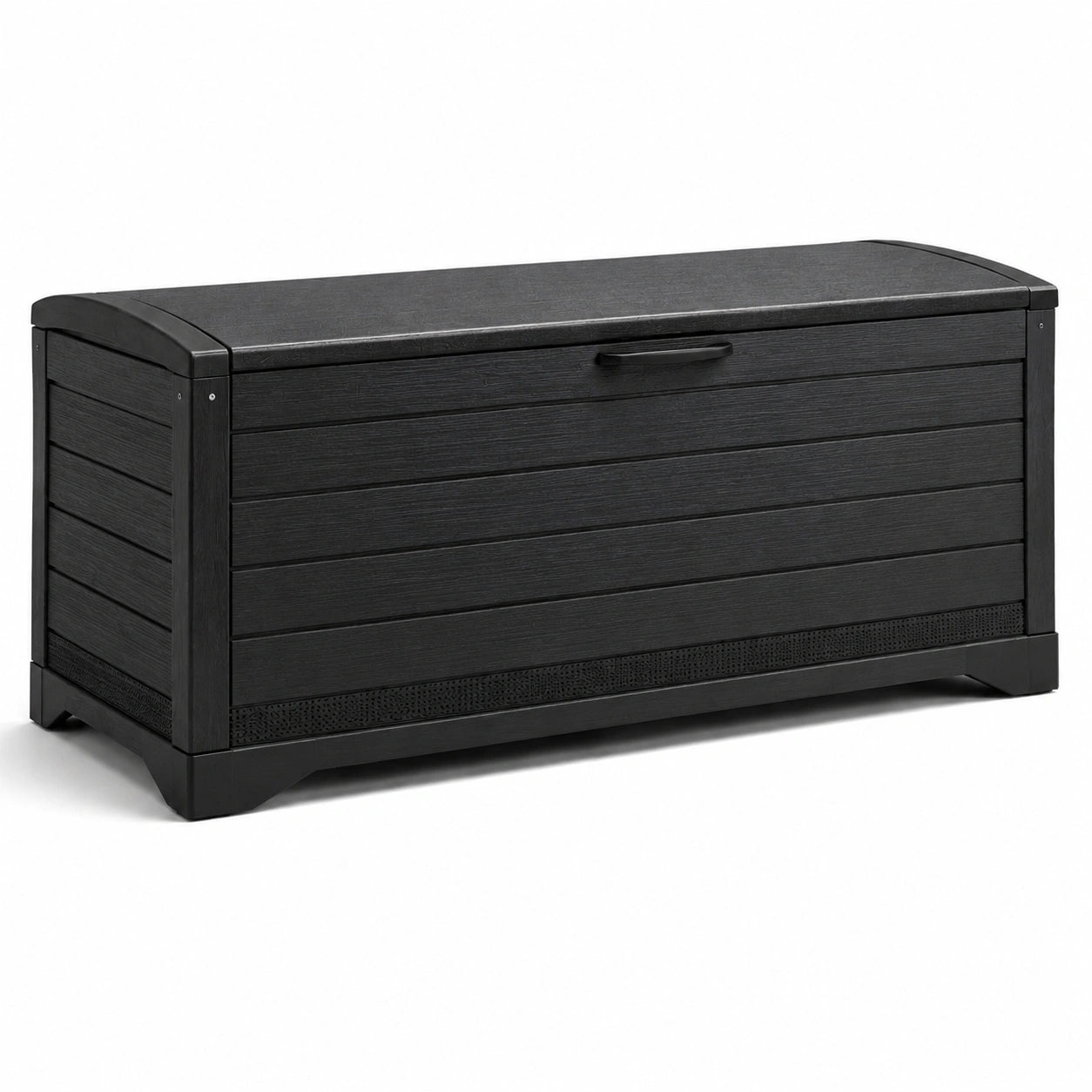 Gartenbox Polypropylen Schwarz 120x45x60 cm